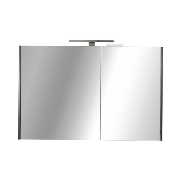TMP SHARP 105 - ANTRACIT - Tükrös fürdőszobai szekrény - 100 cm - 400230