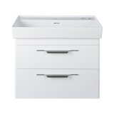 TMP LUX 80 fali fürdőszobabútor - CeraStyle SHARP - 37300 mosdóval - 80 x 48 cm -40054137300