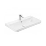 TMP LUX 80 fali fürdőszobabútor - Sanovit LUXURY - 11080 porcelán mosdóval - 80,5 x 46 cm - 400541 - Image 4