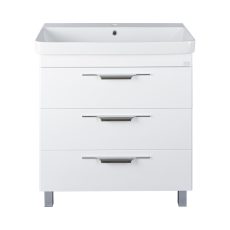 TMP TRIO 80 lábon álló fürdőszobabútor Sanovit LUXURY - 11080 porcelán mosdóval - 80,5 x 46cm - 400864