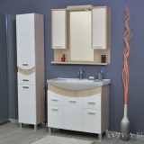 TMP ZX 95 - SONOMA - lábon álló fürdőszobabútor Sanovit ZENON - 6095 porcelán mosdóval - 97 x 51 cm - 400884 - Image 3