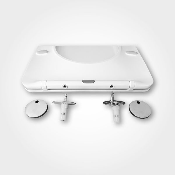 Viva BRILLA SLIM XL WC ülőke - duroplast - lecsapódásgátlós - levehető klikk rendszer - 46 x 36,5 cm - 51BXL085 - Image 2