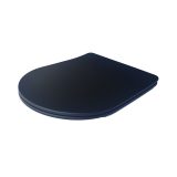 Viva FEKETE BRILLA SLIM L WC ülőke - duroplast - lecsapódásgátlós - levehető klikk - 42 x 36,5 cm - 51CL8002 - Image 6