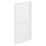 LUXE Lamellás oldalpanel (R) 123x218cm 4 m-ig fehér - 5902659145109
