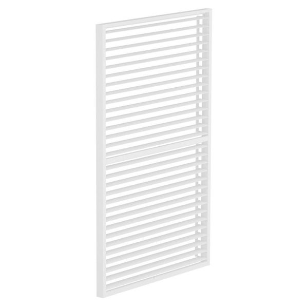 LUXE Lamellás oldalpanel (R) 123x218cm 4 m-ig fehér - 5902659145109