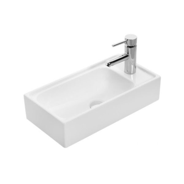 Sanovit MINI - PULTRA ültethető - Top Counter - porcelán mosdó -  - 50 x 25,5 cm - 7045-KL