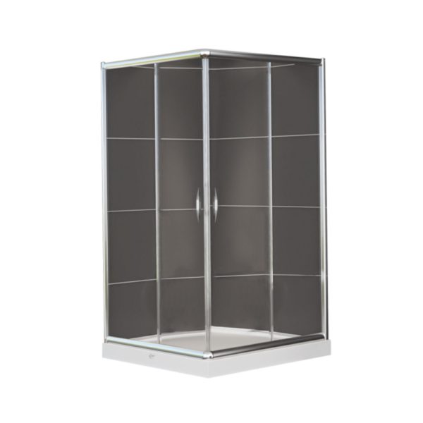 Vela Banyo TMP zuhanykabin - 90 SZÖGLETES - 5 mm víztiszta vízlepergető üveggel - 90 x 90 x 190 cm - 845KK151 - Image 2