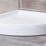 Favorit STEP zuhanytálca íves - szaniter akril - 90 x 90 cm - AL216