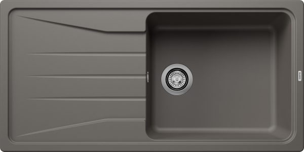 Blanco Sona XL 6 S csepptálcás gránit mosogató vulkánszürke - 527341