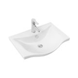 Viva STYLE Bianka 55 lábon álló fürdőszobabútor 2 fiókos Sanovit ALBATROS 10055 mosdókagyló 55x45 cm - DD550-2F - Image 8
