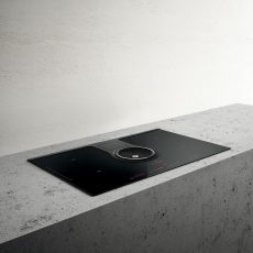 ELICA NIKOLATESLA ONE HP BL/A/83 páraelszívóval integrált ind. főzőlap,83 cm,IEC turbo: 640 m3/h,külső kivezetés,fekete