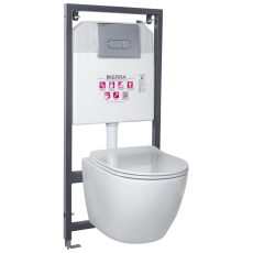 Kasos Pacific Chrome falba építhető WC tartály szett - KASOS-PACIFIC-CHR