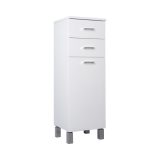 Viva STYLE fürdőszobai ÁLLÓSZEKRÉNY 100 szennyestartós - 2 fiók - 35 x 33 x 100 cm - MG5-2F-SZ - Image 2