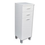 Viva STYLE fürdőszobai ÁLLÓSZEKRÉNY 100 szennyestartós - 2 fiók - 35 x 33 x 100 cm - MG5-2F-SZ - Image 4