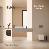 CeraStyle HERA - PULTRA ültethető - Top Counter - porcelán mosdó - MATT FEHÉR - 60 x 42 cm - Image 3