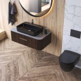 CeraStyle CITY SLIM WC ülőke - MATT FEKETE - duroplast - lecsapódásgátlós - könnyen levehető - Image 3