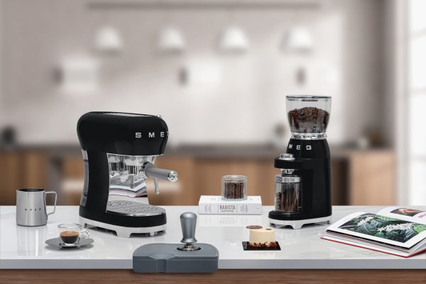 SMEG ESPRESSO KÁVÉFŐZŐ, retro, fekete - Image 6