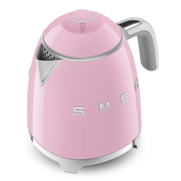 SMEG MINI VÍZFORRALÓ, retro, rózsaszín - Image 3