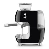 SMEG ŐRLŐVEL KOMBINÁLT ESPRESSO KÁVÉFŐZŐ, fekete - Image 2