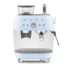 SMEG ŐRLŐVEL KOMBINÁLT ESPRESSO KÁVÉFŐZŐ, világoskék