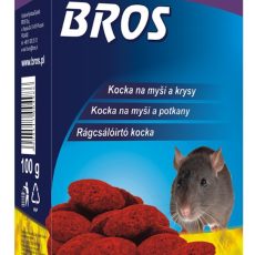Bros Paraffinos rágcsálóirtó kocka 100 gr.