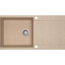 Evido Cubo XL 6S csepptálcás gránit mosogató 1000 x 500 x 200 mm avena - 105726