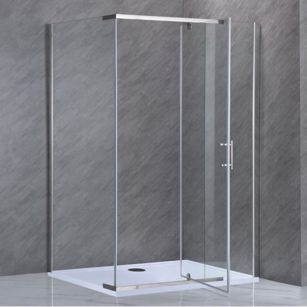 Galatro 80x120 cm aszimmetrikus zuhanykabin zuhanytálca nélkül - GALS80120 - Image 5