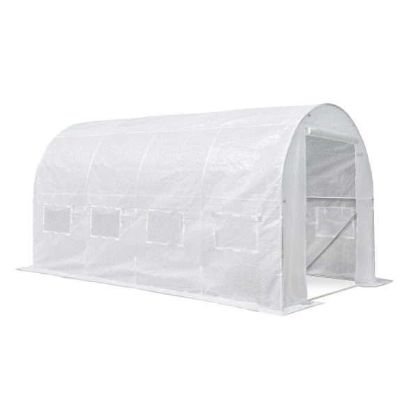 Fóliasátor 200x250x400 cm váz+fólia - LMH-42219-WH