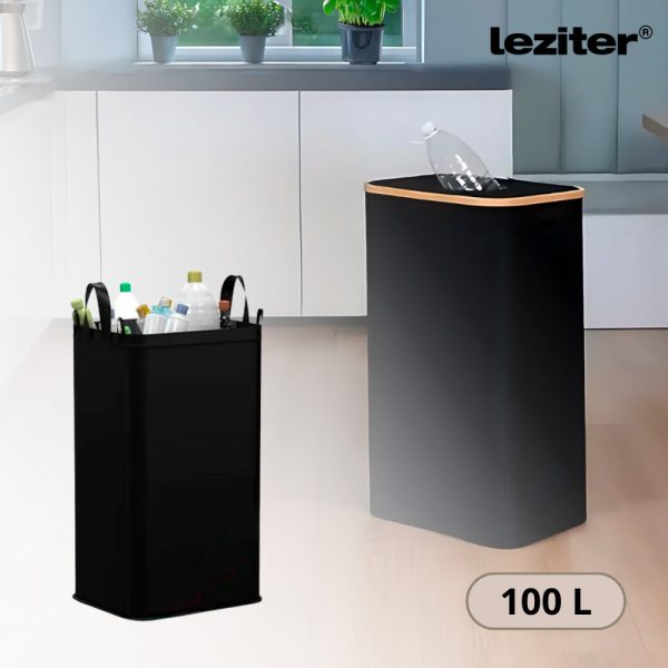 Szelektív palackgyűjtő zsák 100l - LPGY-100-BL-ZS - Image 2