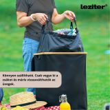 Szelektív palackgyűjtő két rekeszes 140l fehér - Image 8