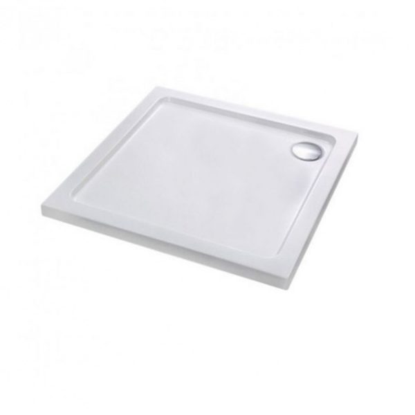 Modena Slim szögletes alacsony akril zuhanytálca 80x80 cm - MAU-MODSQ80