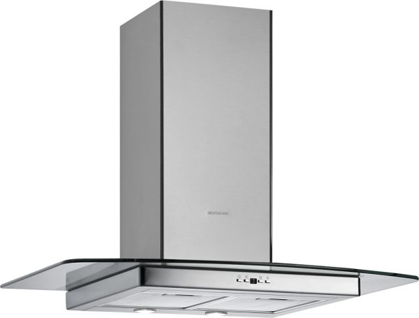 Silverline 3110 MIDNIGHT síküveg ernyős páraelszívó 90cm inox - 3110-9-652-01