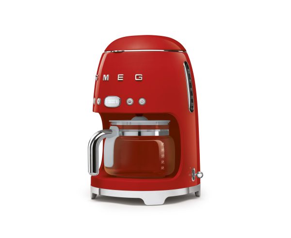 SMEG FILTERES KÁVÉFŐZŐ, retro, piros - Image 2