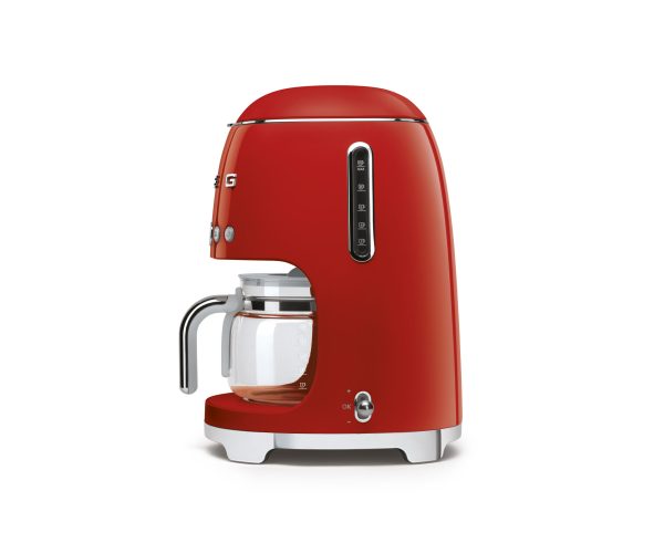 SMEG FILTERES KÁVÉFŐZŐ, retro, piros - Image 3