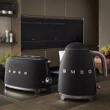 SMEG VÍZFORRALÓ, retro, matt fekete - Image 7
