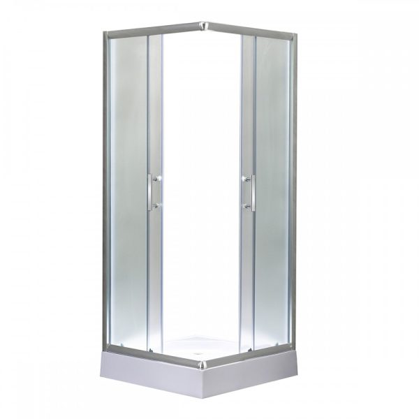 Spirit Matt 90x90 cm szögletes zuhanykabin, zuhanytálcával - SMT90A_AKSZ90ZT - Image 3
