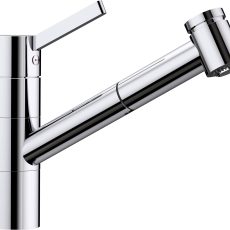 Blanco TIVO-S-F ND kihúzhatófejes konyhai álló mosogató csaptelep - ablak elé szerelhető - 518411