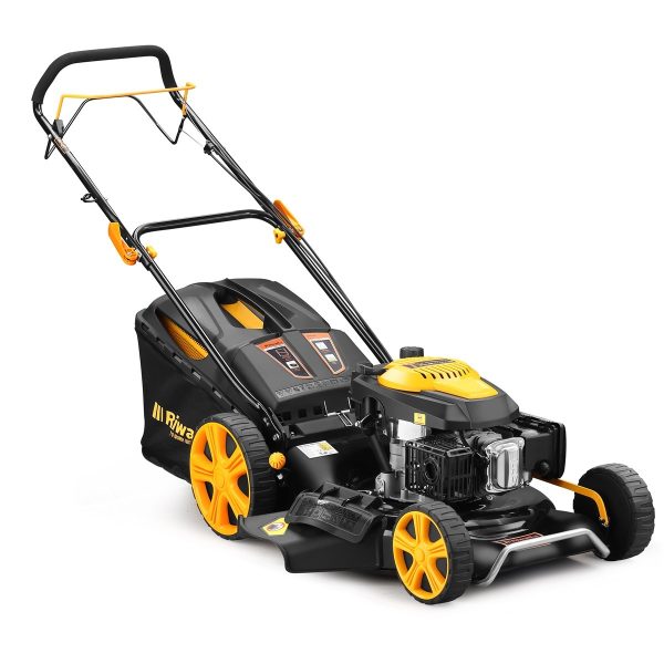 Riwall RPM 5355 benzinmotoros önjáró fűnyíró 4 az 1-ben