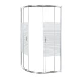 Madera 100x80 univerzális íves zuhanykabin tálca nélkül - Image 2