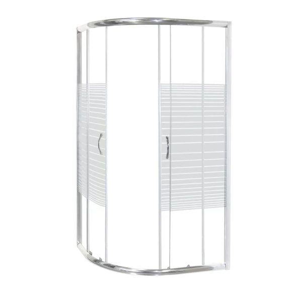 Madera 100x80 univerzális íves zuhanykabin tálca nélkül - Image 2