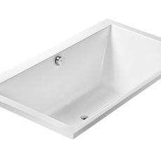 Niwell Dia Slim 190 x 90 egyenes akril fürdőkád 18 mm slim peremmel - WANW.CRG.190.090.WHS
